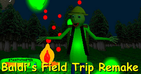 Baldi's Basics Field Trip Camping Remake