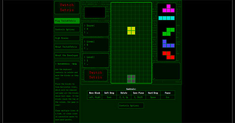 Twitch Tetris