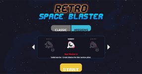 Retro Space Blaster
