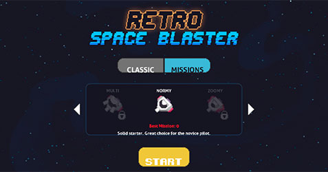 Retro Space Blaster